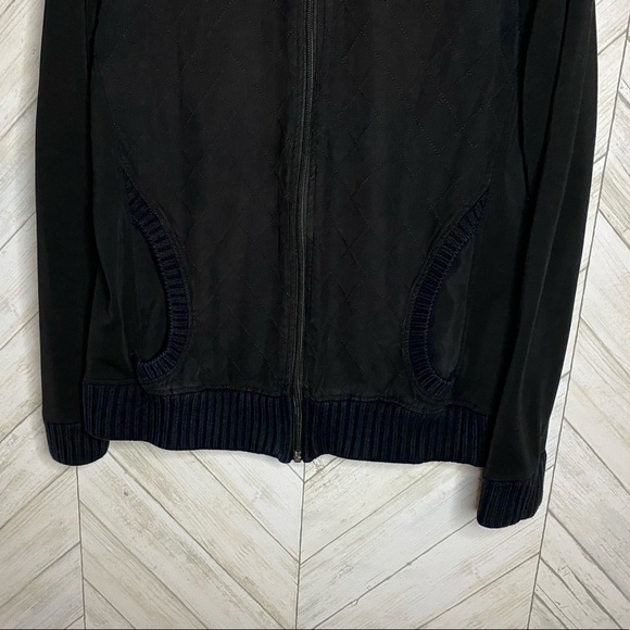 Puma faux suede quilted full zip jacket - Picture 5 of 9